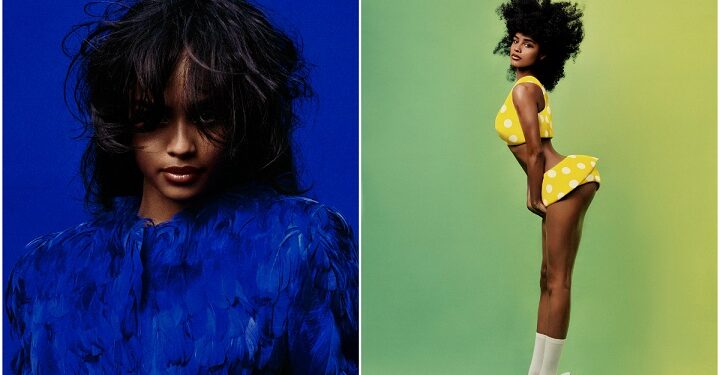 Tyla Flaunts Slender Body As She Debuts on The Cover of British Vogue (Photos)