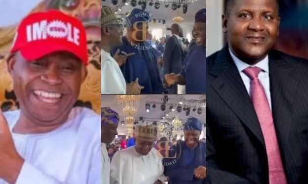 Davido’s Father Addresses Aliko Dangote As ‘Small Boy’ At An Event (Video)