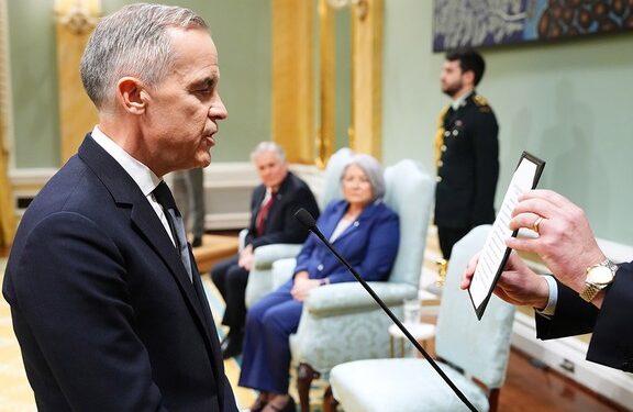 Mark Carney Sworn In As Canada Prime Minister After Trudeau Officially Resigns