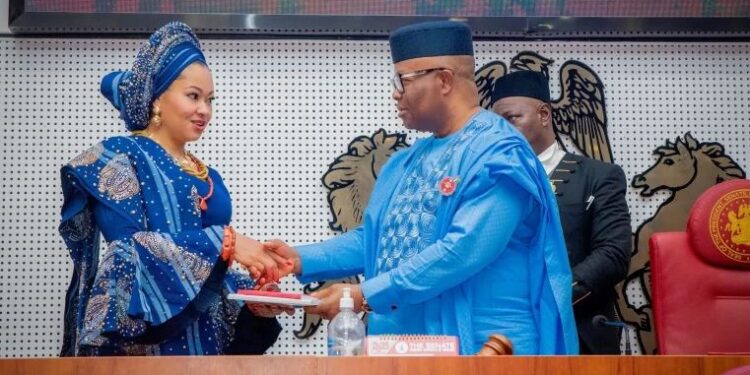 Actions Like These Discourage Politicians From Appointing Women Into Key Positions – Akpabio Reacts To Natasha’s Petition (Video)