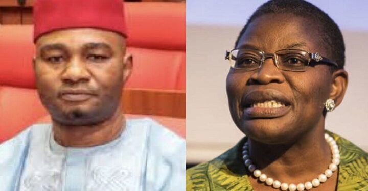 Oby Ezekwesili Shares Her Account Of What Led To Her Clash With Senator Nwebonyi (Video)