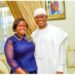 Reactions as Lady Leading The Recall Process of Senator Natasha Akpoti is Seen With Ex Gov Yahaya Bello (Photos)