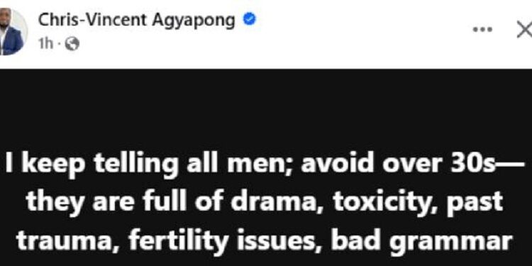 Avoid Women Over 30, They Are Full Of Drama, Toxicity, Past Trauma – Lawyer Tells Men