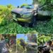 Man Crashes SUV With Intention Of Killing Himself And His Wife After She Confronted Him Over Female Clothing In His Car (Photos)