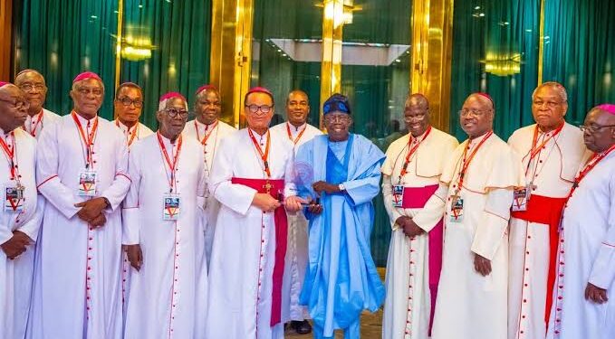 I Have No Religious Bias; I Won’t Be A Bigot – Tinubu Says As He Receives Delegation Of Catholic Bishops