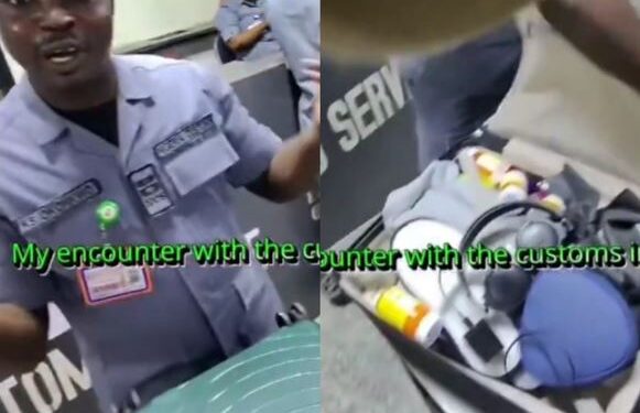 US Soldier Shares His Encounter With Nigerian Customs And NDLEA At Lagos Airport (Video)