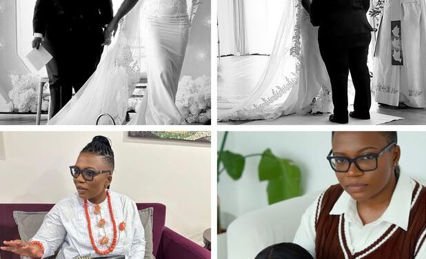 Cameroonian G*y Activist, Bandy Kiki Ties The Knot With Her Ijaw Girlfriend (Photos)