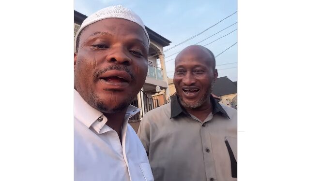 Watch The Moment Ijoba Lande Confronts Another Movie Producer For Having Affair With Ex-Wife (Video)