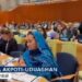 Watch The Moment Natasha Akpoti Tearfully Presents Her ‘S3xual Harassment’ Case Against Akpabio At UN Headquarters In New York (Video)