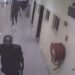 CCTV Shows Nigerian Military Officers Invading, Destroying Ikeja Electric Office (Video)