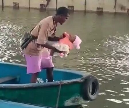 Social Media Users React As Man Dedicates His Daughter to River Goddess (Video)