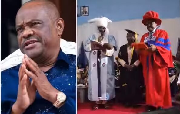 Wike Bags Honorary Doctorate In Law (Video)