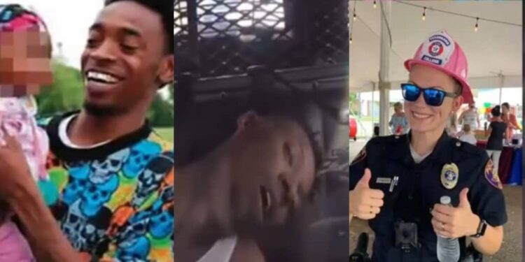 Watch The Moment Man Begs For Help in Police Car, Officer Ignores Him Until He Dies (Video)