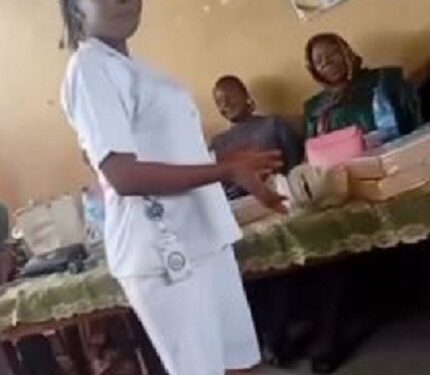 No Matter How Big Your Gbol@ Is, It Can Never Enter The Womb Where The Baby Is – Nurse Teaches Expectant Couples Best Way To Get Intimate During Pregnancy (Video)