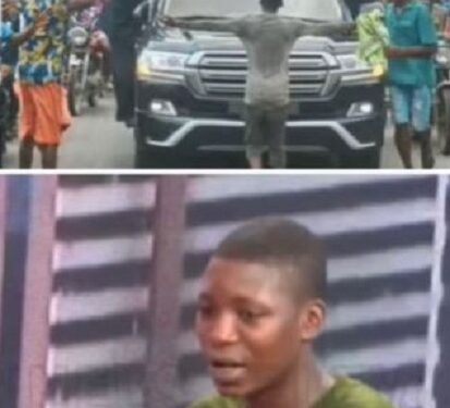 My Duty In Prison Was To Clean Faeces Everyday – 17-year-old Boy Who Went Viral For Standing In Front Of Peter Obi’s Convoy Recounts Traumatic Experience (Video)
