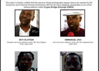 EFCC Declares Four Wanted Over CBEX Crypto Fraud