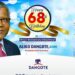 Dangote’s 68th Birthday Banner Sparks Confusion, Mistaken For Obituary