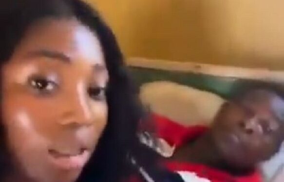 Nigerian Lady Accuses Police Officer Of Stabbing Her Father In Ekiti (Video)