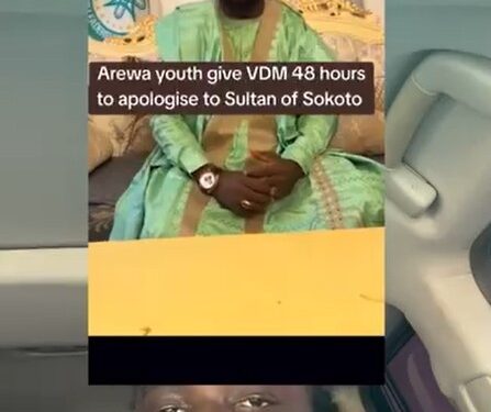 I Apologize To The Youths that Voted You For Your Stupidity – VeryDarkMan Fires Back At Arewa Youths President (Video)