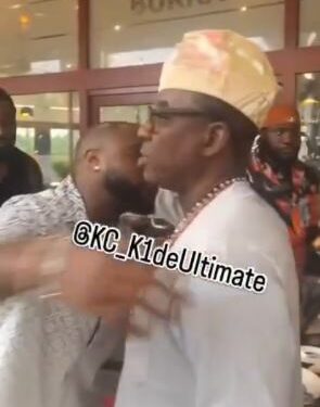 Heartwarming Video Of Singer Davido Linking Up With Fuji Legend, K1 De Ultimate (Watch)