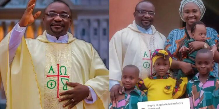“I’m A Catholic Priest And I Am Married With Children” — Priest (Photos)