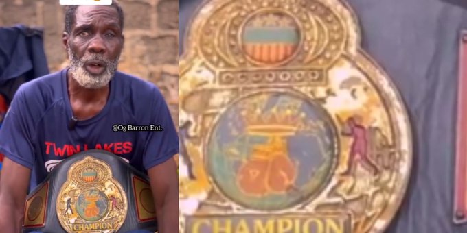 Former Nigerian Boxing Champion, Prince Bob Alagoro Now Homeless After Decades Of National Service (Video)