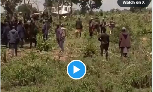 Our Helicopter Didn’t Deliver Food To Bandits – Police (Video)