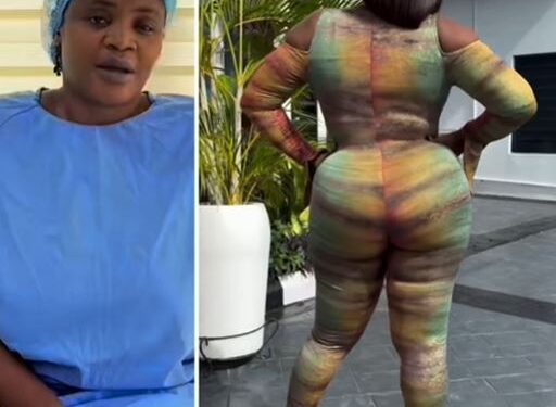 Nollywood Actress, Uche Ogbodo Flaunts Her New Body Weeks After Going Under The Knife For A BBL Surgery (Video)