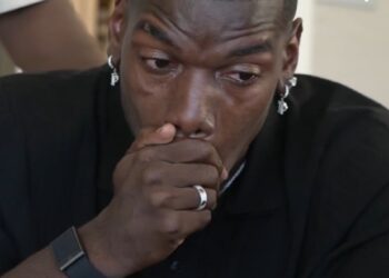 Watch The Emotional Moment Paul Pogba Broke Down In Tears While Signing His Monaco Contract Following Doping Ban (Video)