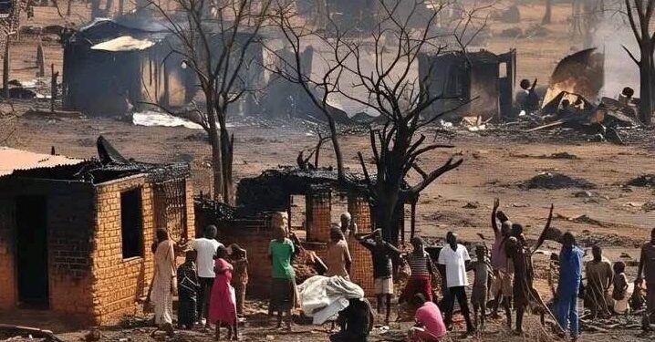 They Were Trapped And Burnt Alive – Sources Reveal How Herdsmen Carried Out Yelewata De@dly Attack In Benue (Graphic Photos)