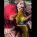 3 Women Wearing Hijab Caught Stealing Ankara Wrappers at Oshodi Market (Video)