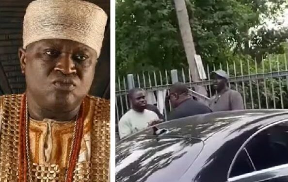 Nollywood Actor, Femi Branch Allegedly Slaps Crew Member, Barred From Leaving Location (Video)