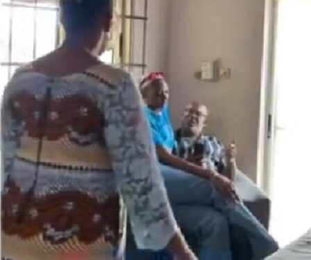 Lady Shares Her Mom’s Funny Reaction After She Sat On Her Dad’s Lap (Video)