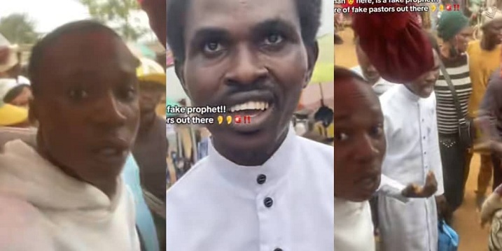 Man Confronts Prophet For Collecting ₦3,000 and Giving Him Fake Prophecy (Video)