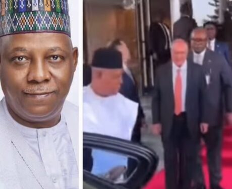 Trending Video of VP Kashim Shettima Opening Door For His Brazilian Counterpart, Gerald (Watch)
