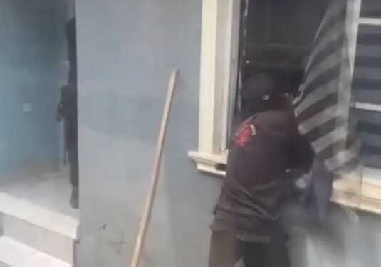 Police React To Viral Video Of Officers Forcing Entry Into Private Residence In Ekiti (Watch)