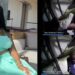 Pregnant Wife Catches Husband Cheating Via CCTV (Video)