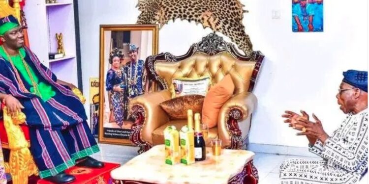 Palace Source Reveals Details Of Obasanjo’s Meeting With Alaafin