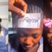 Lady Gets Permanent Tattoo Of Boyfriend’s Name ‘Femi’ On Her Forehead (Video)