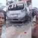 Man Cries Bitterly As His Car Burns To Ashes Before His Eyes (Video)