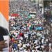 “Enough Is Enough” – Mass Protests Rock Ivory Coast Over 83-Year-Old President, Alassane Ouattara Pushing For 4th Term In Office (Video)