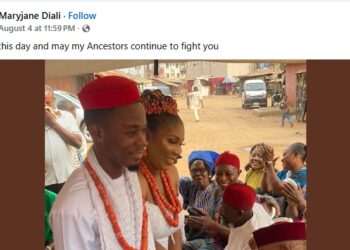 I Curse This Day And May My Ancestors Continue to Fight You – Nigerian Woman Drags Ex-husband on Facebook