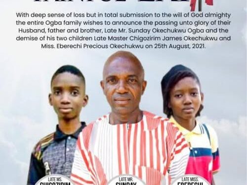 Nigerian Man Remembers His Father And Two Siblings Who D!ed After Eating Suya