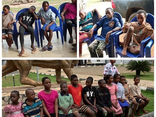 Suspected Child Trafficker Arrested as Benue Govt Rescues 11 Children Sold for N30,000 Each (Photos & Names)