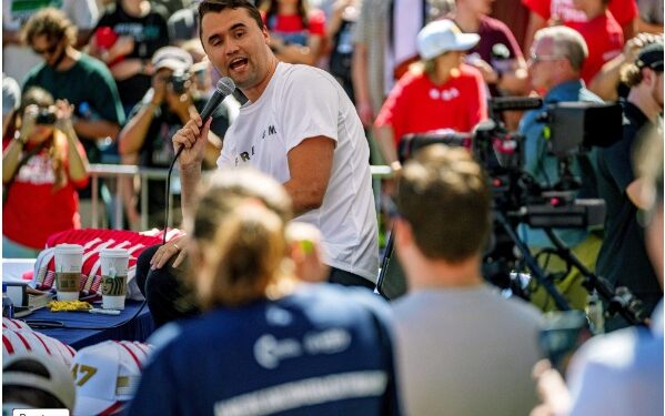 Watch The Scary Moment American Activist, Charlie Kirk Was Shot Dead (Graphic Video)