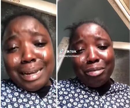 Stranded Nigerian Woman in Libya Cries Out for Help (Video)