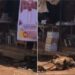 Elderly Man Prostrating Before Olubadan Ladoja’s Banner Trend Online (Photos)