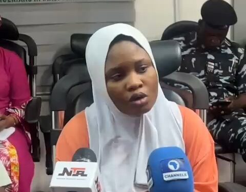 Nigerian Lady Who Threatened To End Her Life In Libya Speaks As She Returns To Nigeria After Being Rescued (Video)