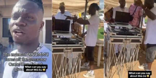 Drama As DJ Stops Music After Being Denied Food At Event (Video)