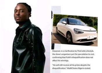 Disqualified BBNaija Housemate, Faith Adewale Receives ₦38 Million Car Prize (Video)